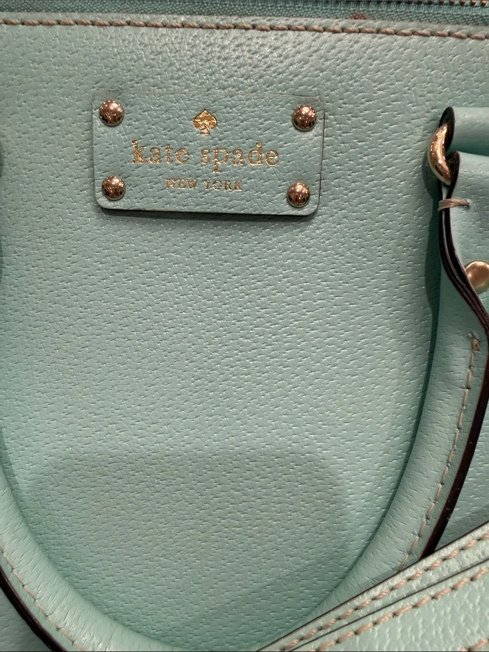 kate spade robins egg blue/green Dome Crossbody - Picture 4 of 10